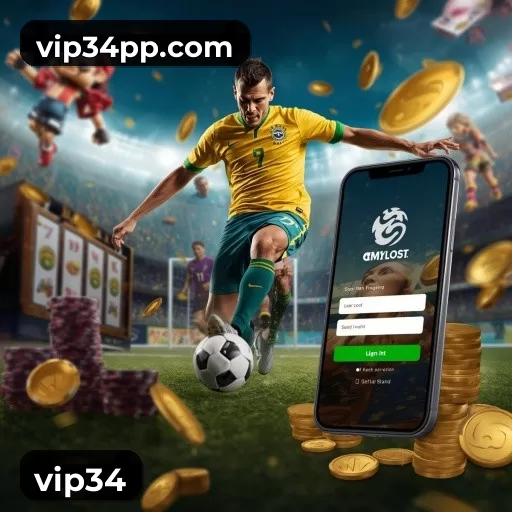 Bônus de boas-vindas vip34 até R$ 5.000 e giros grátis