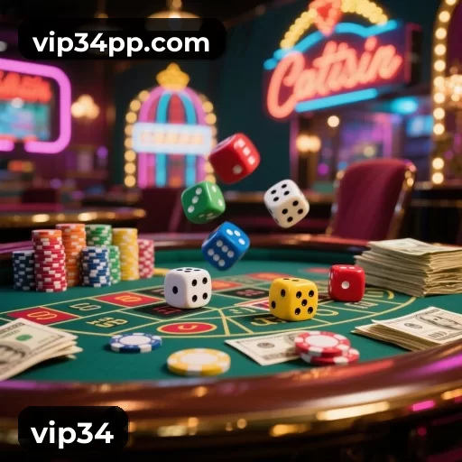 Bônus vip34 R$5.000 mais 500 giros grátis com rollover justo